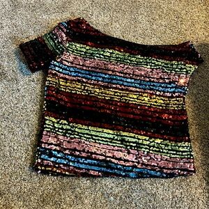 Sequins top